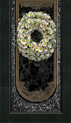 Накладка на цветник Цв044